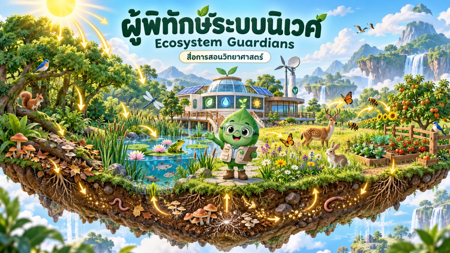 ภาพปก ผู้พิทักษ์ระบบนิเวศ — Ecosystem Guardians