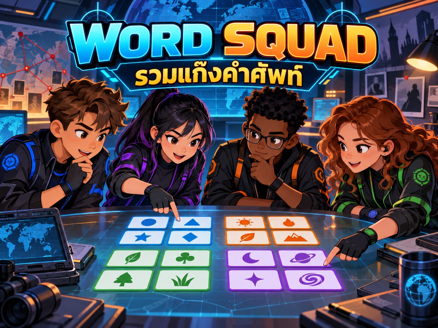 ภาพปก Word Squad — รวมแก๊งคำศัพท์